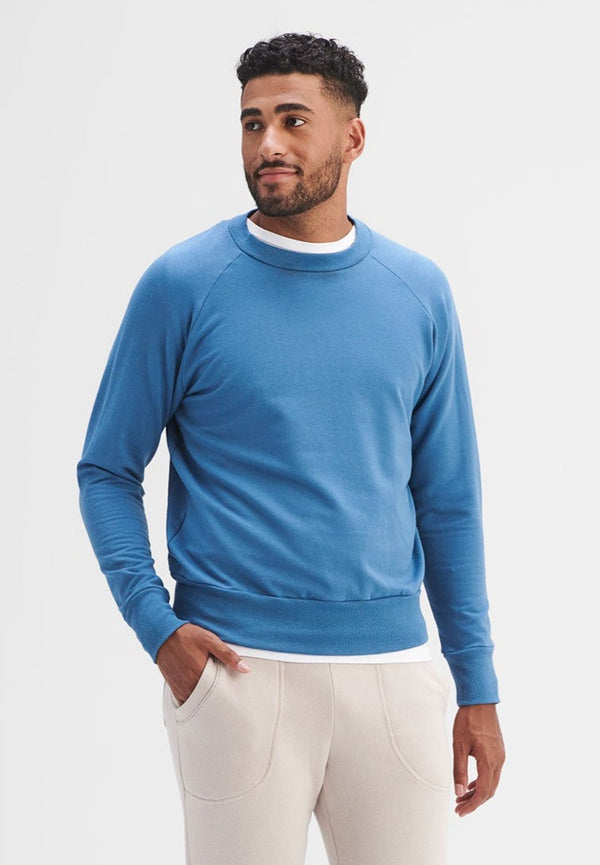 JORDAN - Chandail sweatshirt bleu-OÖM ETHIKWEAR-OÖM Ethikwear