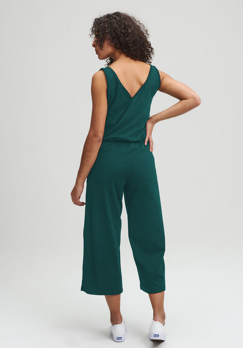 ANNA - Combinaison pantalon vert-Robes-Message Factory