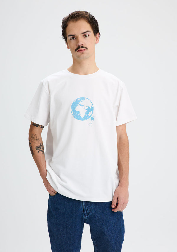CASSE-TÊTE OÖM - T-shirt blanc-T-shirts Homme-OÖM Ethikwear