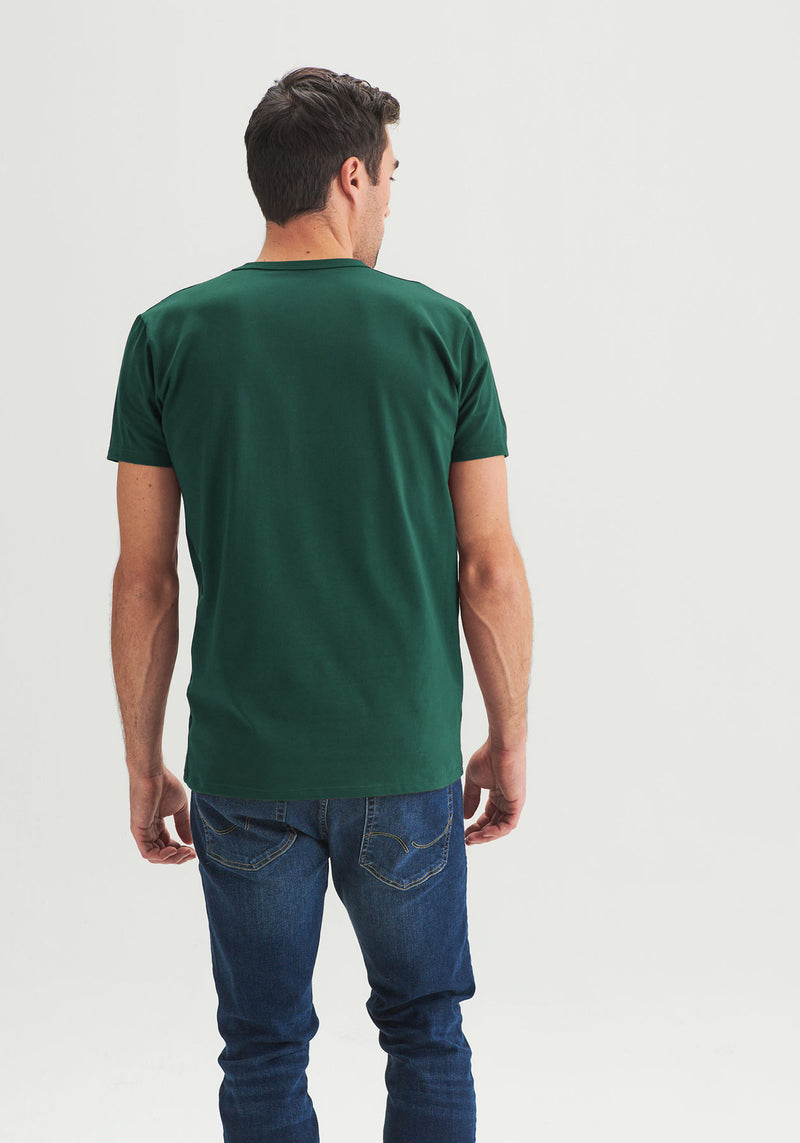 REFUGE OÖM - T-shirt vert non-genré-T-shirts Homme-OÖM Ethikwear