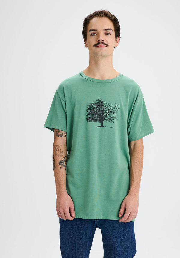 CAMOUFLAGE - T-shirt vert-T-shirt hommes-OÖM Ethikwear