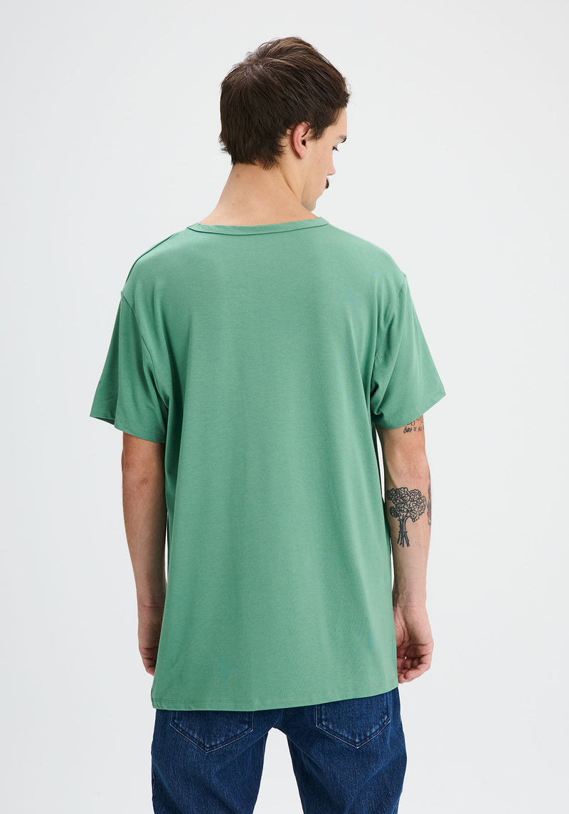 CAMOUFLAGE - T-shirt vert-T-shirt hommes-OÖM Ethikwear