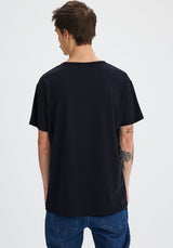 NATURE LOVER - T-shirt pour Homme Noir-T-shirts Homme-OÖM Ethikwear