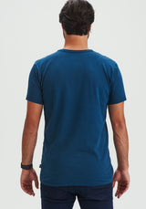 PINES OÖM - T-shirt bleu non-genré-T-shirts Homme-OÖM Ethikwear