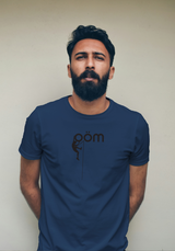 GRIMPE - OÖM T-shirt bleu-T-shirts Homme-OÖM Ethikwear