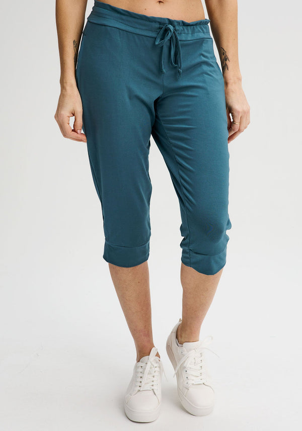 Brnmxoke Fall Prime 2023,Ladies Capri Pants Clearance Sale,Women's Capri  Pants Loose Soft Drawstring Cotton Linen Causal Lounge Pants with