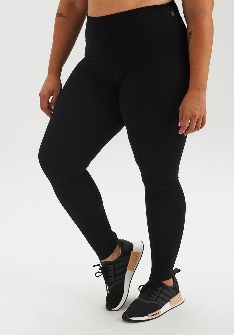 Moon-print high-rise recycled polyamide and recycled elastane-blend leggings