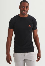 CREPUSCULE - T-shirt noir - Vente Finale-T-shirt hommes-OÖM Ethikwear