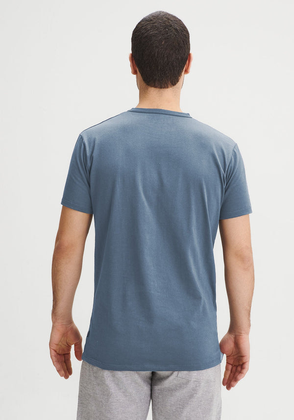 ZODIAC - T-shirt pour Homme Gris-T-shirts Homme-OÖM Ethikwear